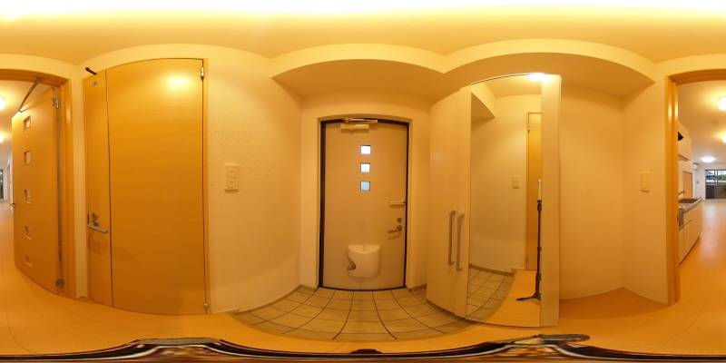 パノラマ画像玄関