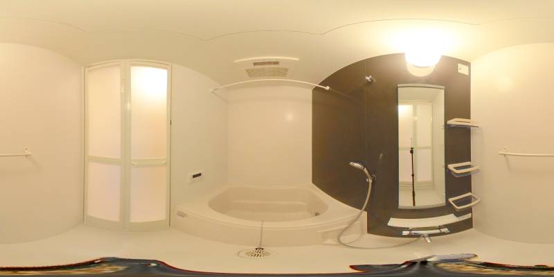 パノラマ画像バスルーム