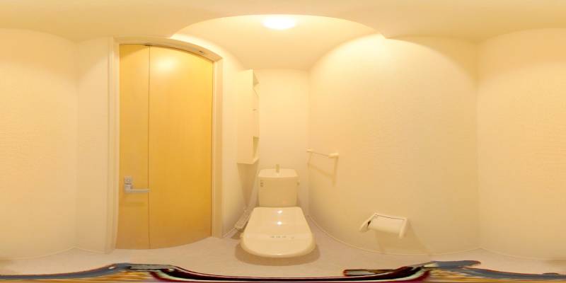 パノラマ画像トイレ