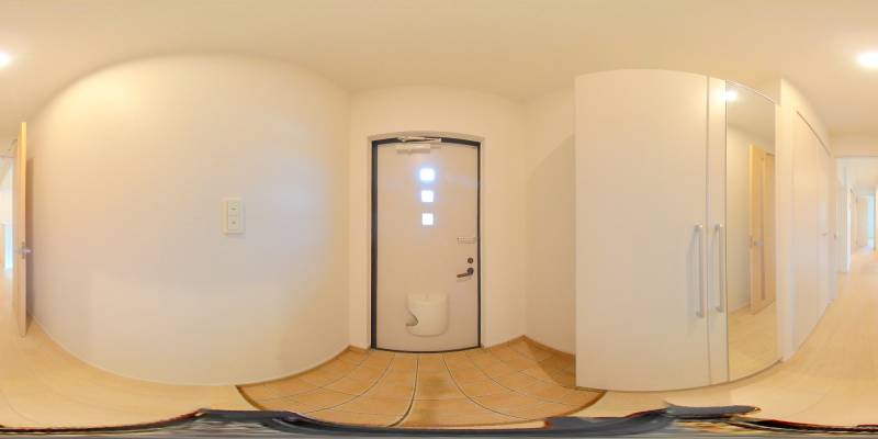 パノラマ画像玄関