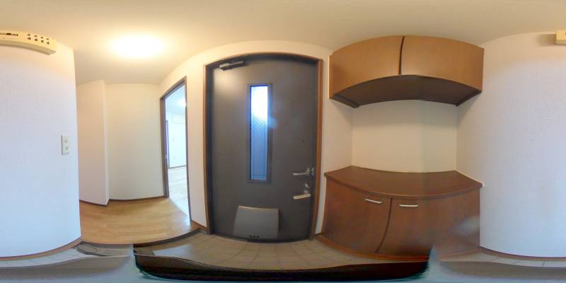 パノラマ画像玄関