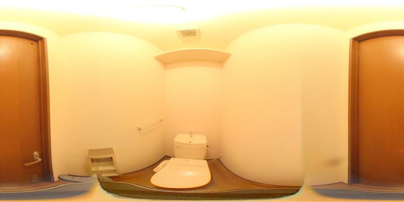 パノラマ画像トイレ