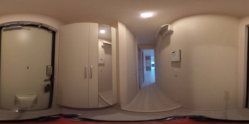 パノラマ画像玄関