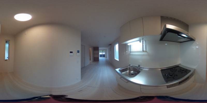 パノラマ画像キッチン