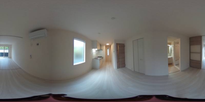 パノラマ画像洋室