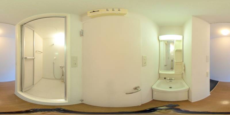 パノラマ画像洗面所