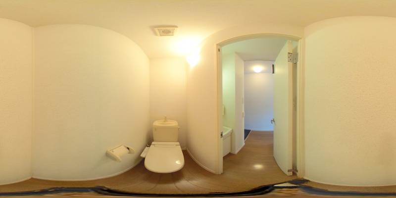 パノラマ画像トイレ