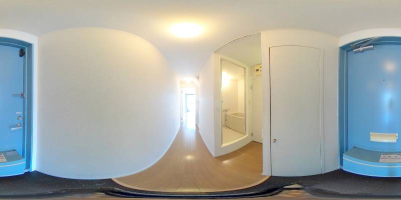 パノラマ画像玄関