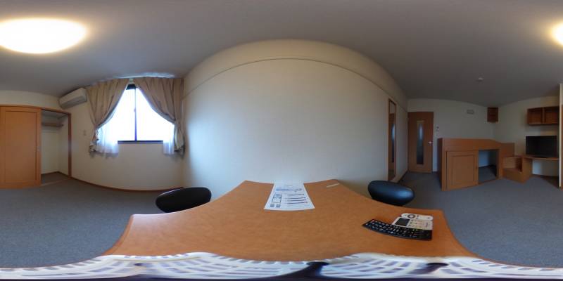 パノラマ画像洋室