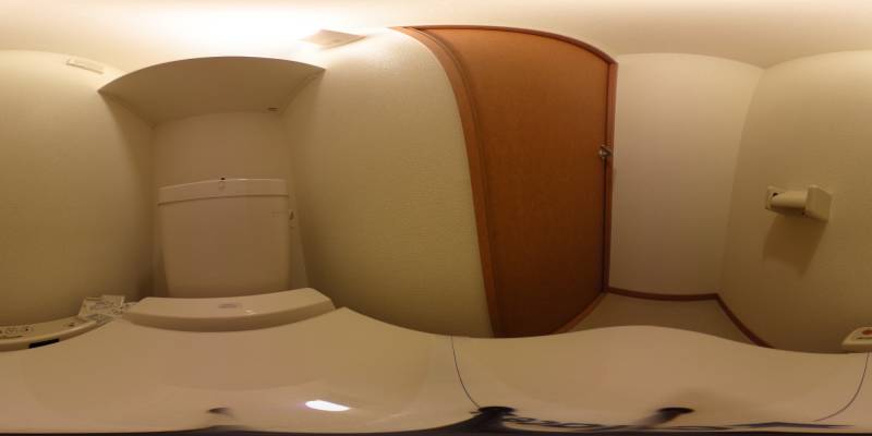 パノラマ画像トイレ