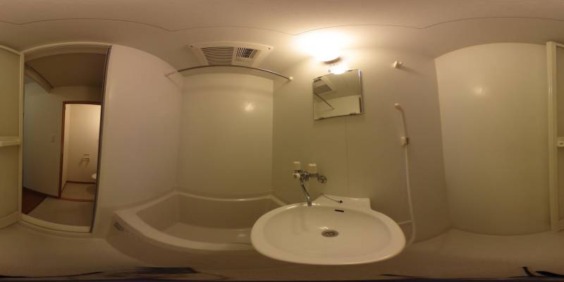 パノラマ画像バスルーム