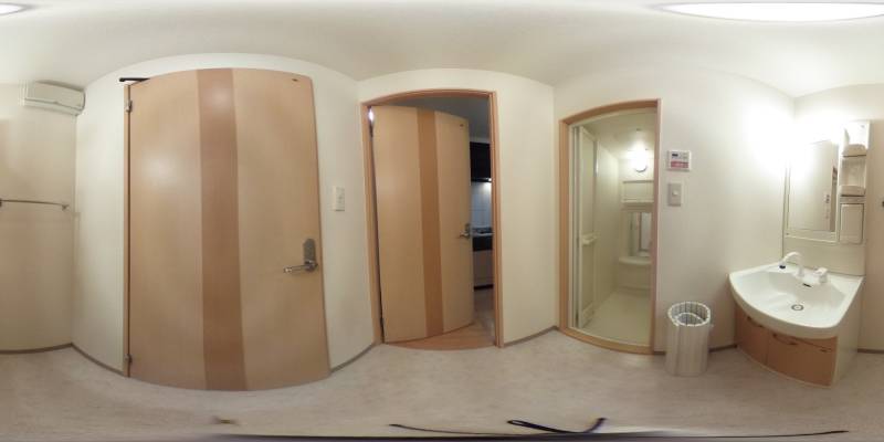 パノラマ画像洗面所