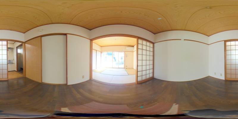 パノラマ画像洋室