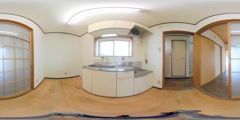 パノラマ画像キッチン