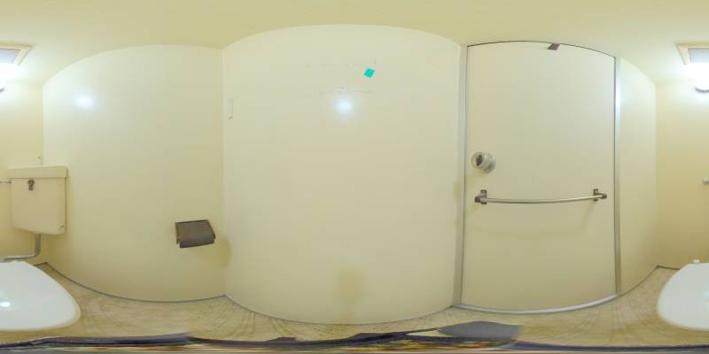 パノラマ画像トイレ