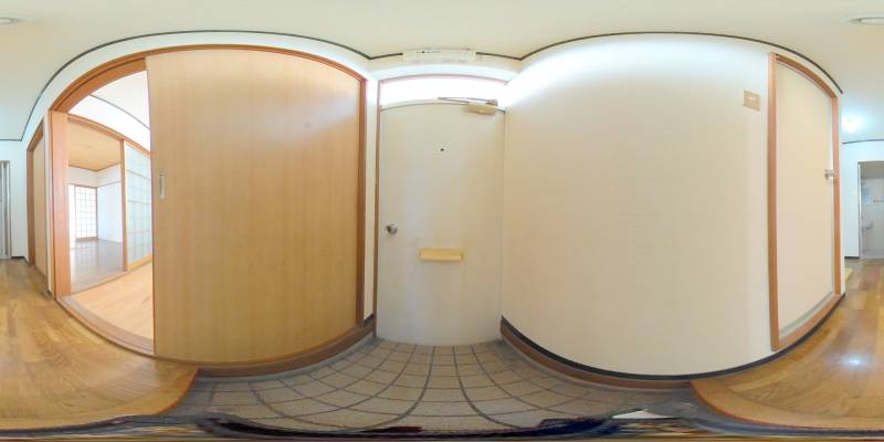 パノラマ画像玄関