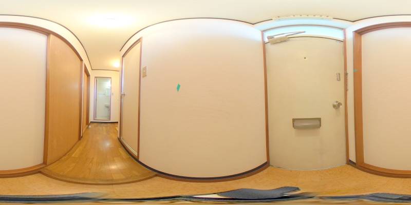 パノラマ画像玄関
