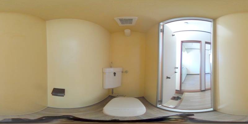 パノラマ画像トイレ