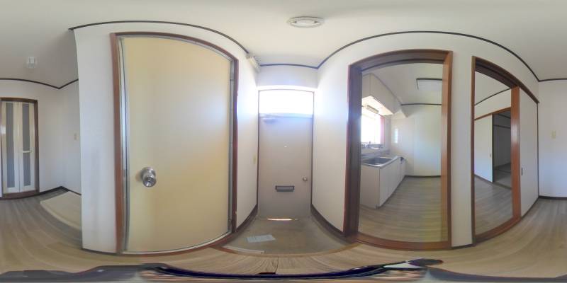 パノラマ画像玄関