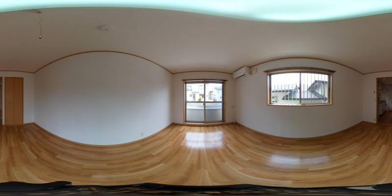 パノラマ画像洋室