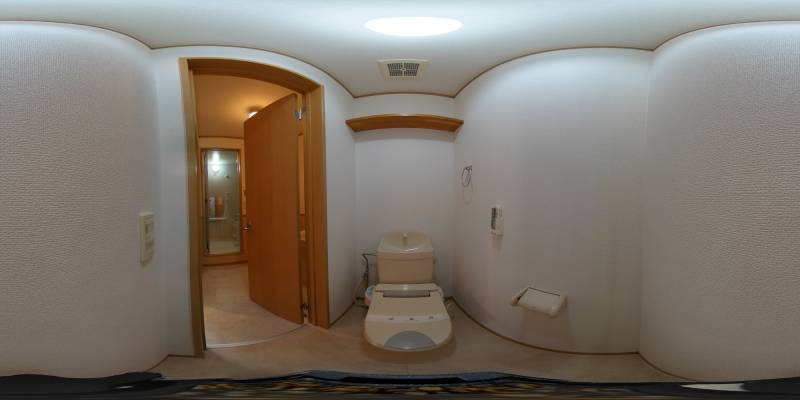 パノラマ画像トイレ