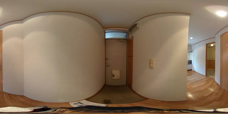パノラマ画像玄関