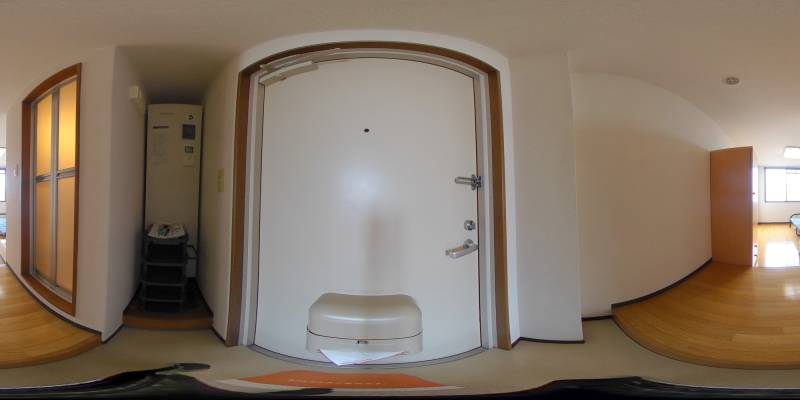 パノラマ画像玄関