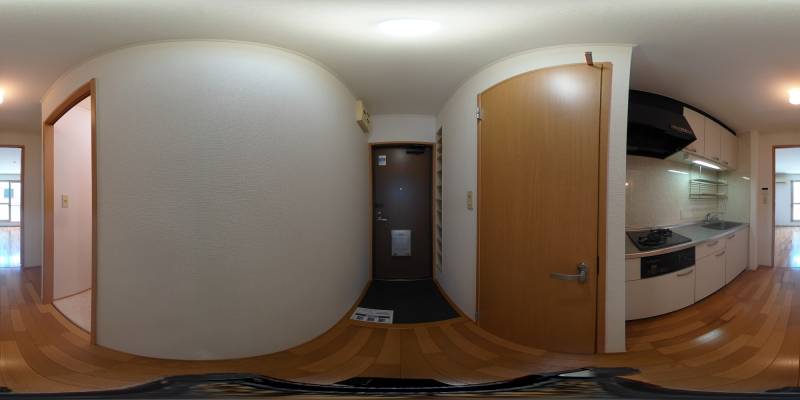 パノラマ画像玄関