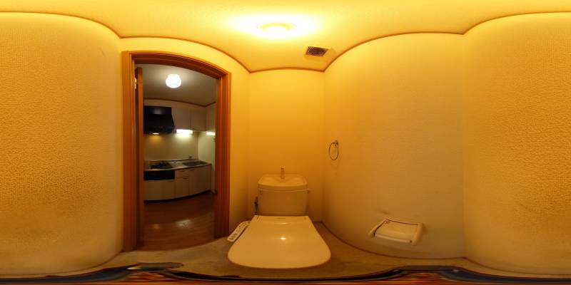 パノラマ画像トイレ