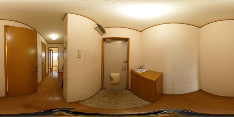 パノラマ画像玄関