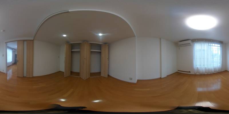 パノラマ画像洋室