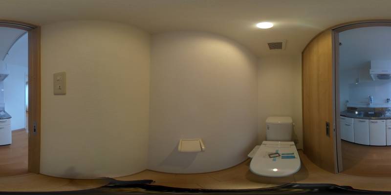 パノラマ画像トイレ