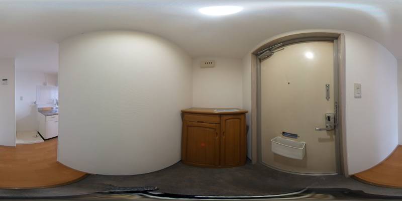 パノラマ画像玄関