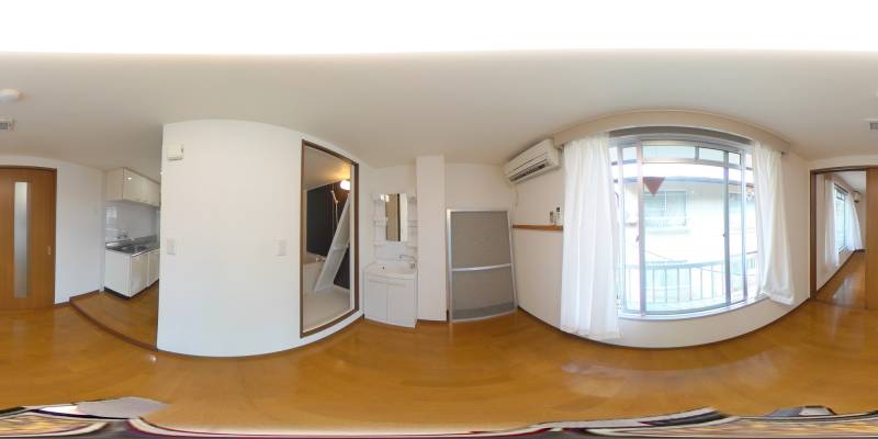 パノラマ画像洋室