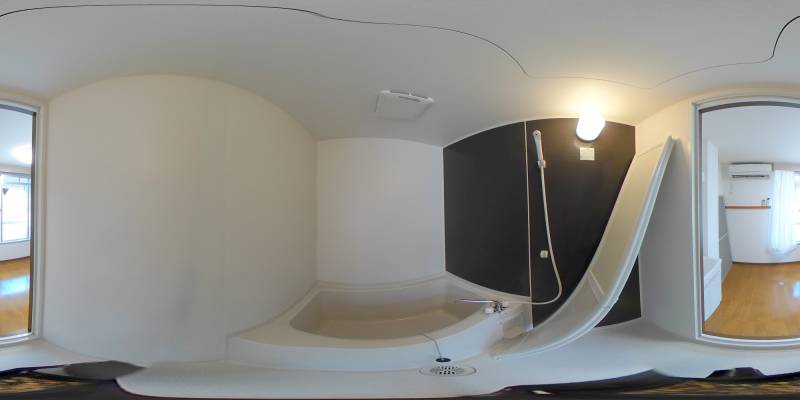 パノラマ画像バスルーム