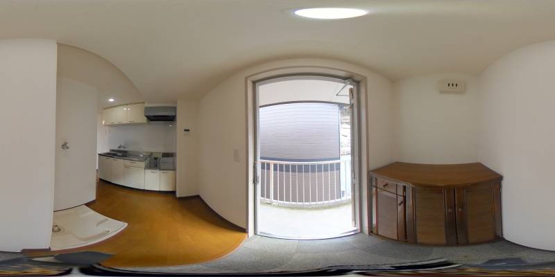 パノラマ画像玄関