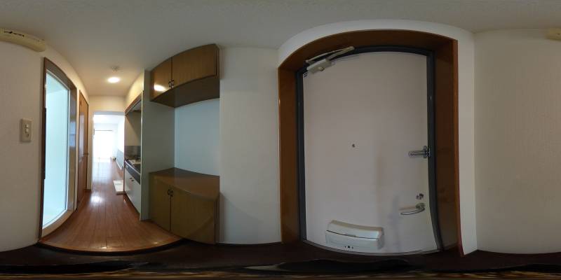 パノラマ画像玄関