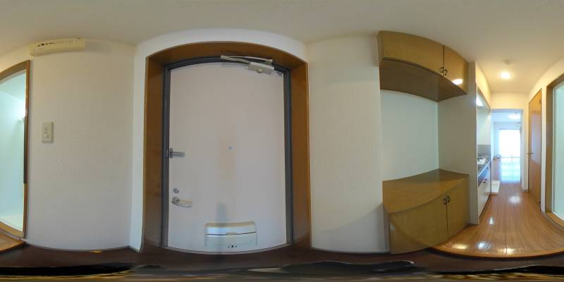 パノラマ画像玄関