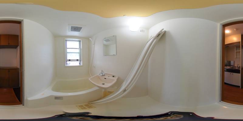 パノラマ画像バスルーム