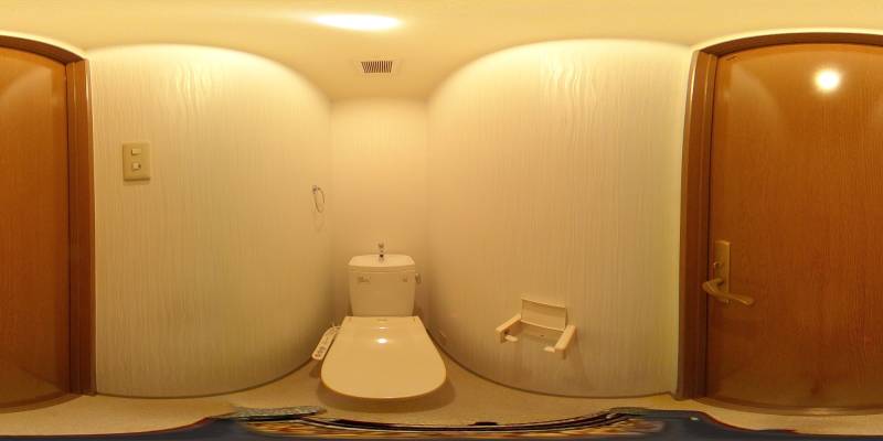 パノラマ画像トイレ