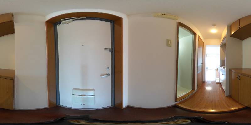 パノラマ画像玄関