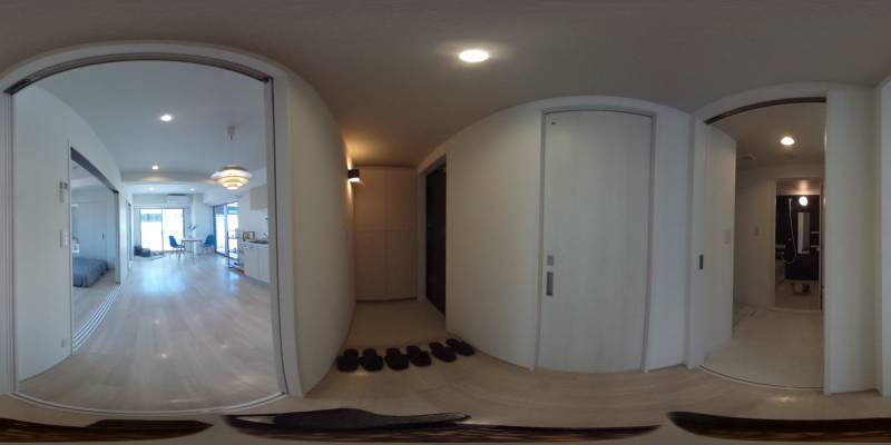 パノラマ画像玄関