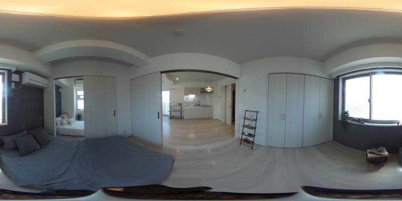 パノラマ画像洋室