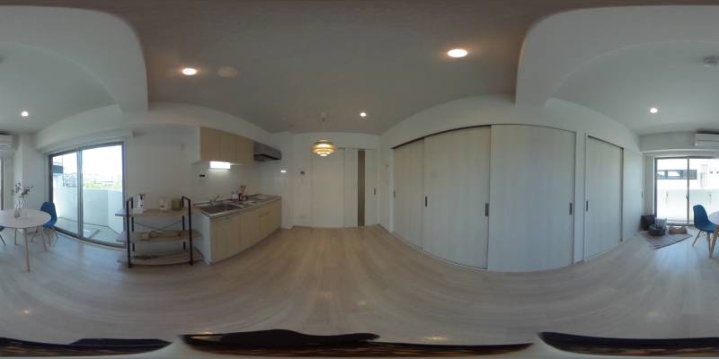 パノラマ画像リビング