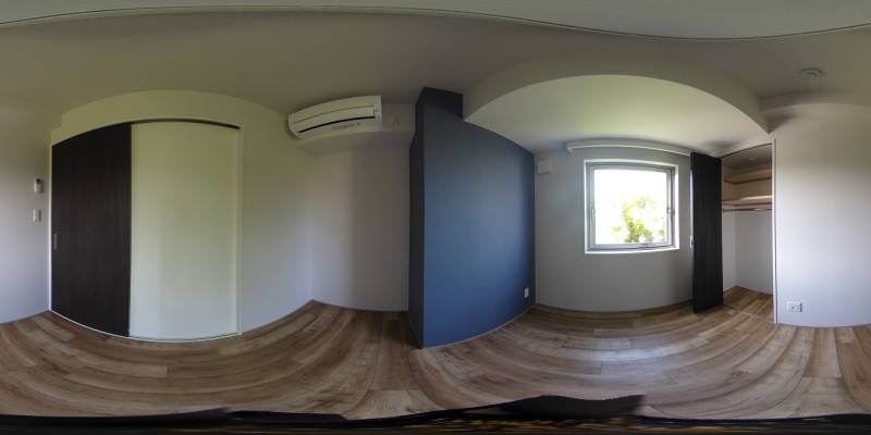 パノラマ画像洋室