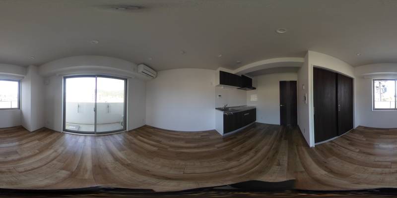 パノラマ画像リビング