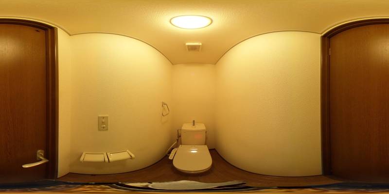 パノラマ画像トイレ