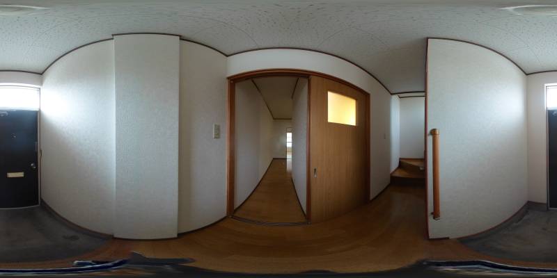 パノラマ画像玄関