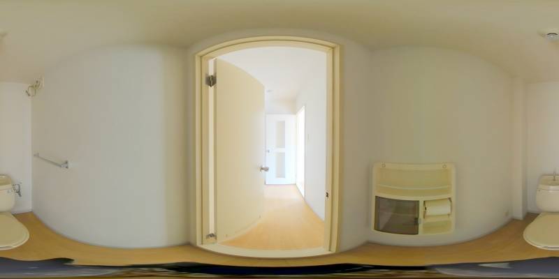 パノラマ画像トイレ