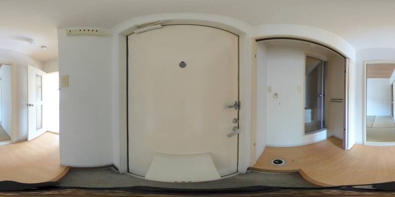 パノラマ画像玄関